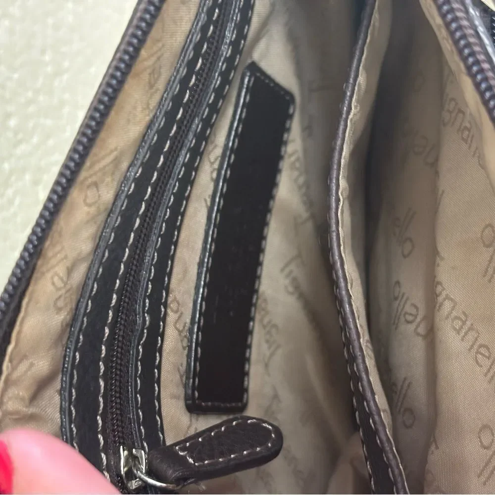 Chocolate Brown Crossbody Bag by Tignanello
